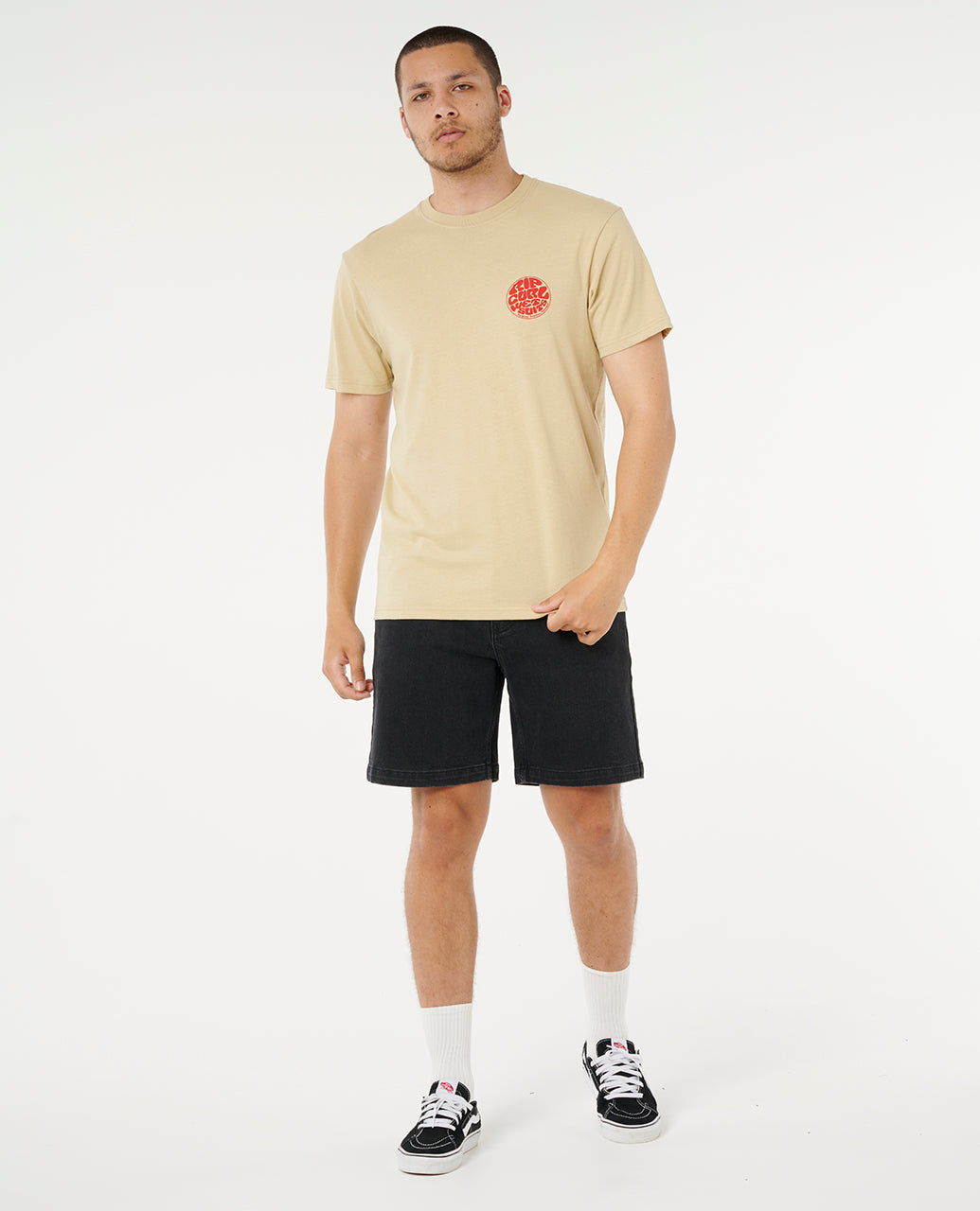 Rip Curl Men Wettie Icon Tee 0QAMTE