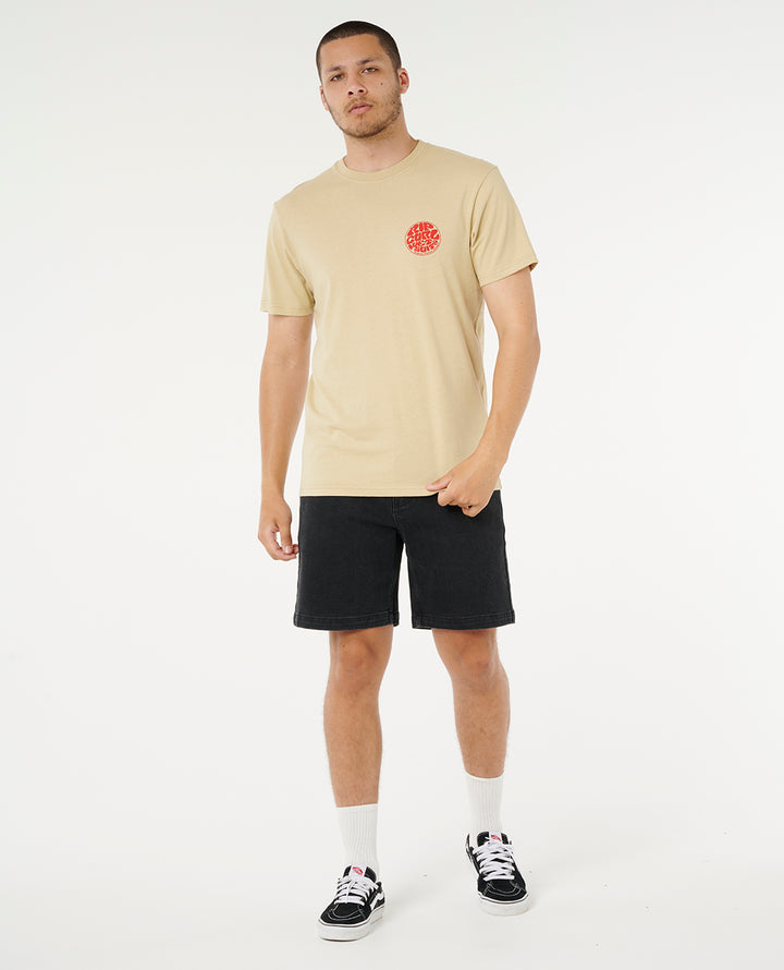 Rip Curl Men Wettie Icon Tee 0QAMTE