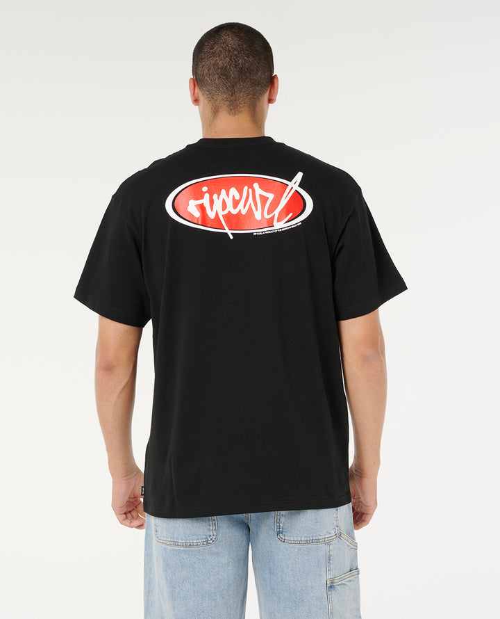 Rip Curl Men Rip Script Tee 0SRMTE