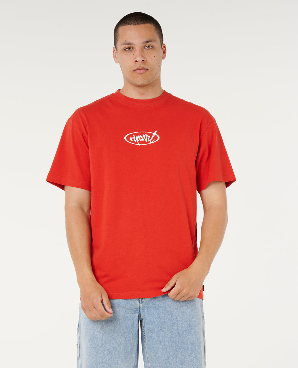 Rip Curl Men Rip Script Tee 0SRMTE