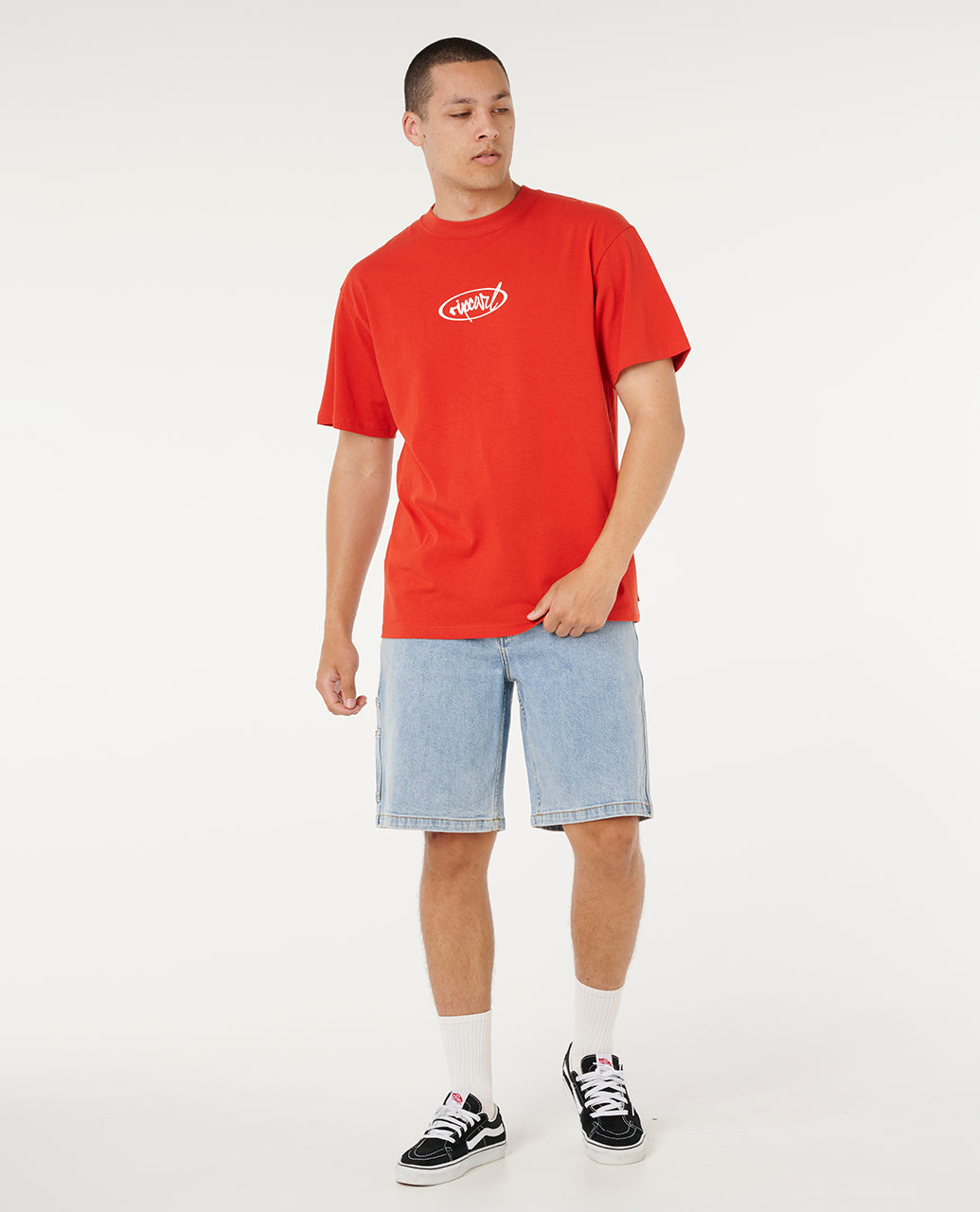 Rip Curl Men Rip Script Tee 0SRMTE