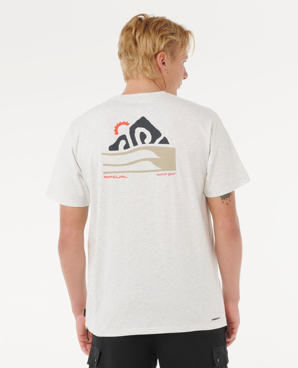 Rip Curl Men Vaporcool Search Range Tee 0TFMTE