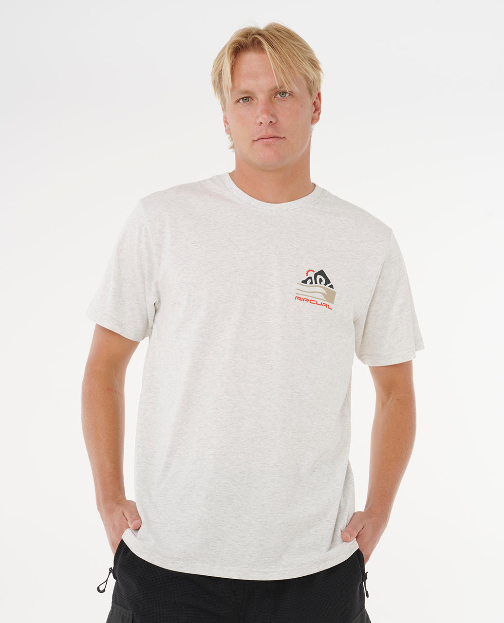 Rip Curl Men Vaporcool Search Range Tee 0TFMTE