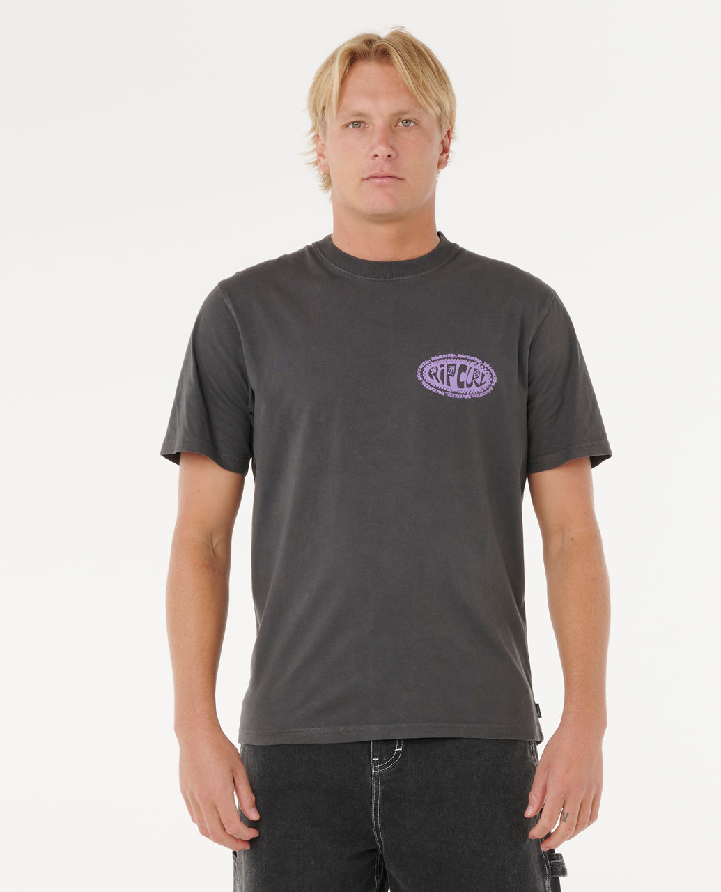 Rip Curl Men Raw Energy De Oval Tee 0TPMTE