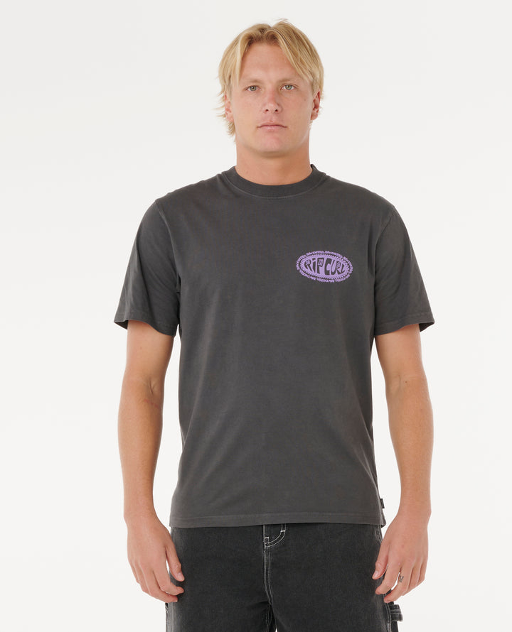 Rip Curl Men Raw Energy De Oval Tee 0TPMTE