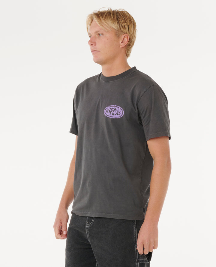 Rip Curl Men Raw Energy De Oval Tee 0TPMTE