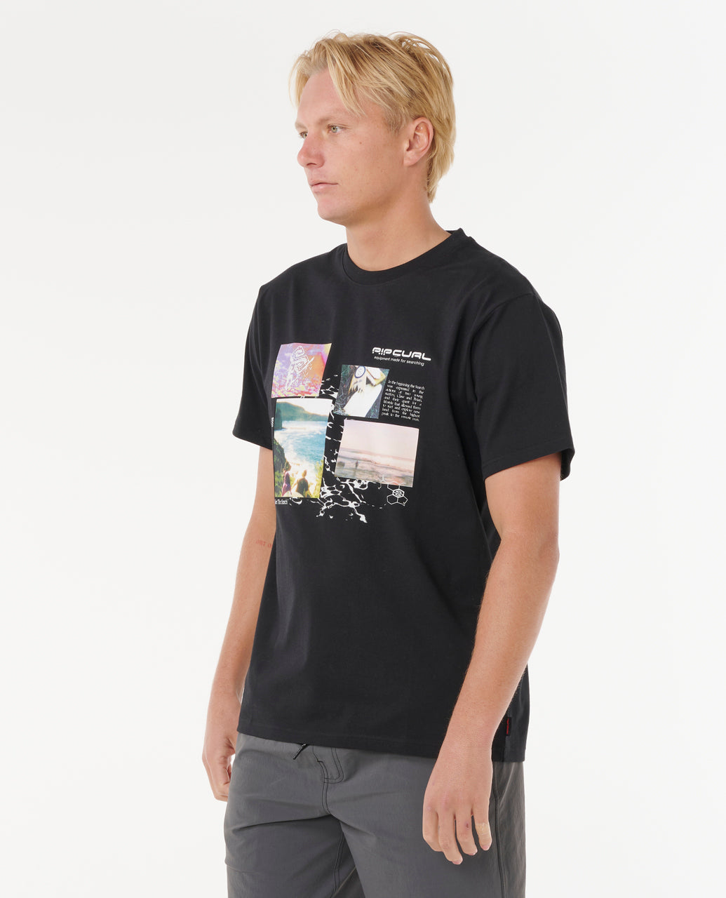 Rip Curl Men Search Excursions Tee 0U2MTE