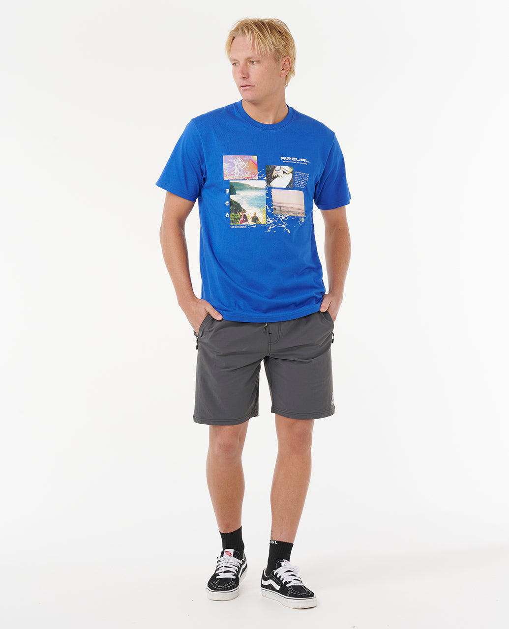 Rip Curl Men Search Excursions Tee 0U2MTE