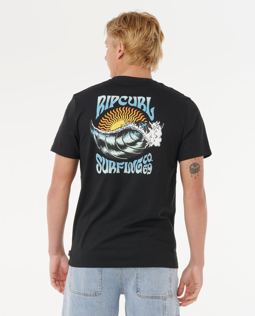Rip Curl Men Hazed & Tubed Tee 0U6MTE