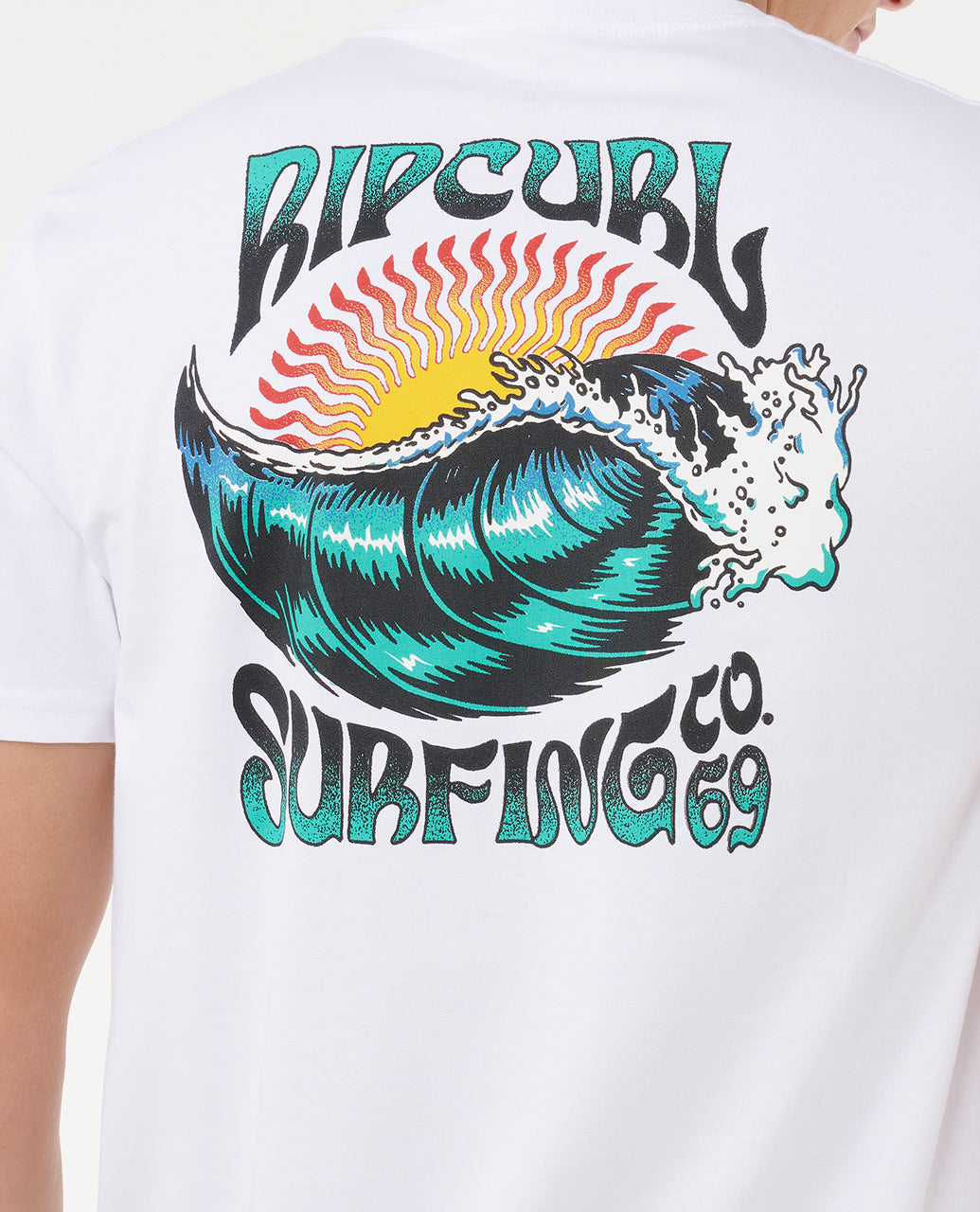 Rip Curl Men Hazed & Tubed Tee 0U6MTE