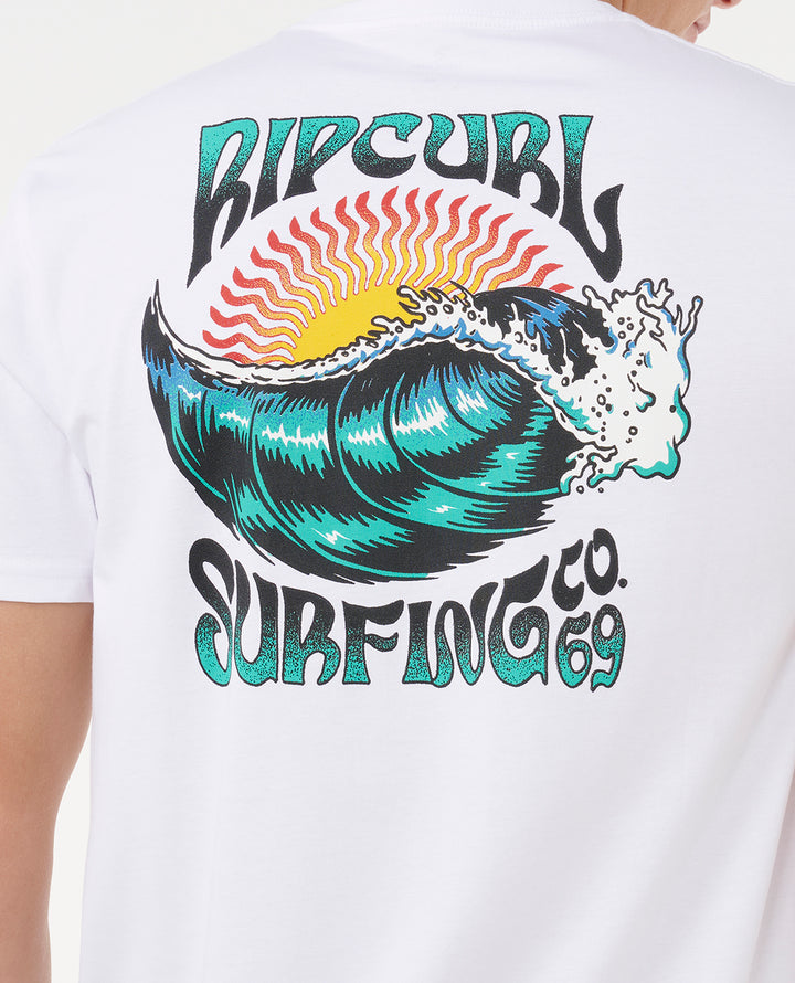 Rip Curl Men Hazed & Tubed Tee 0U6MTE