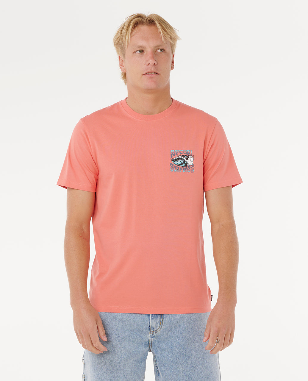 Rip Curl Men Hazed & Tubed Tee 0U6MTE