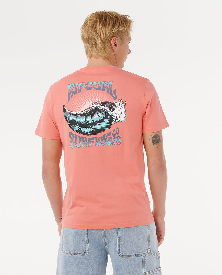 Rip Curl Men Hazed & Tubed Tee 0U6MTE