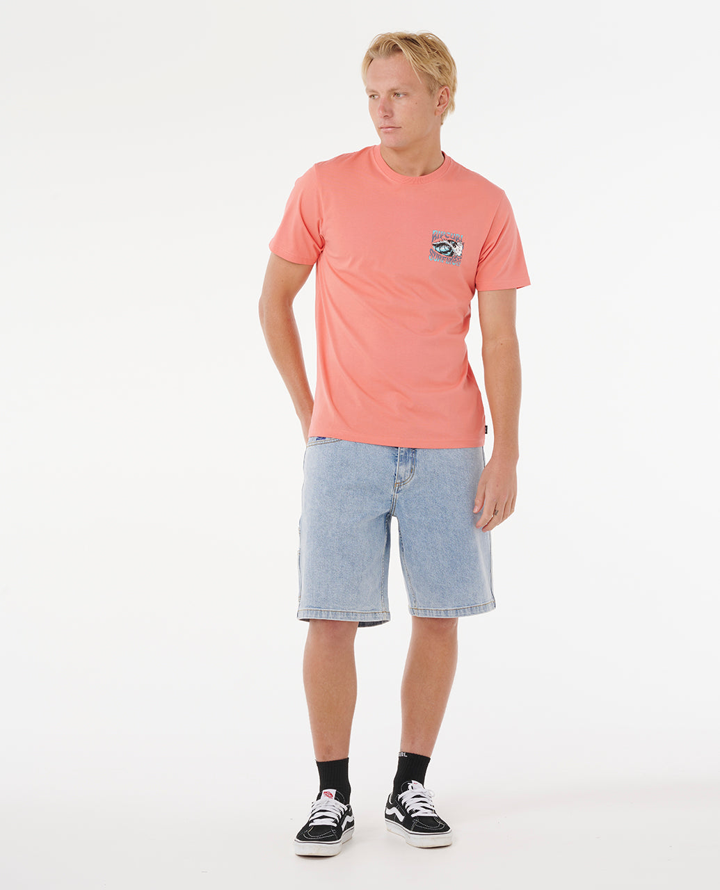 Rip Curl Men Hazed & Tubed Tee 0U6MTE