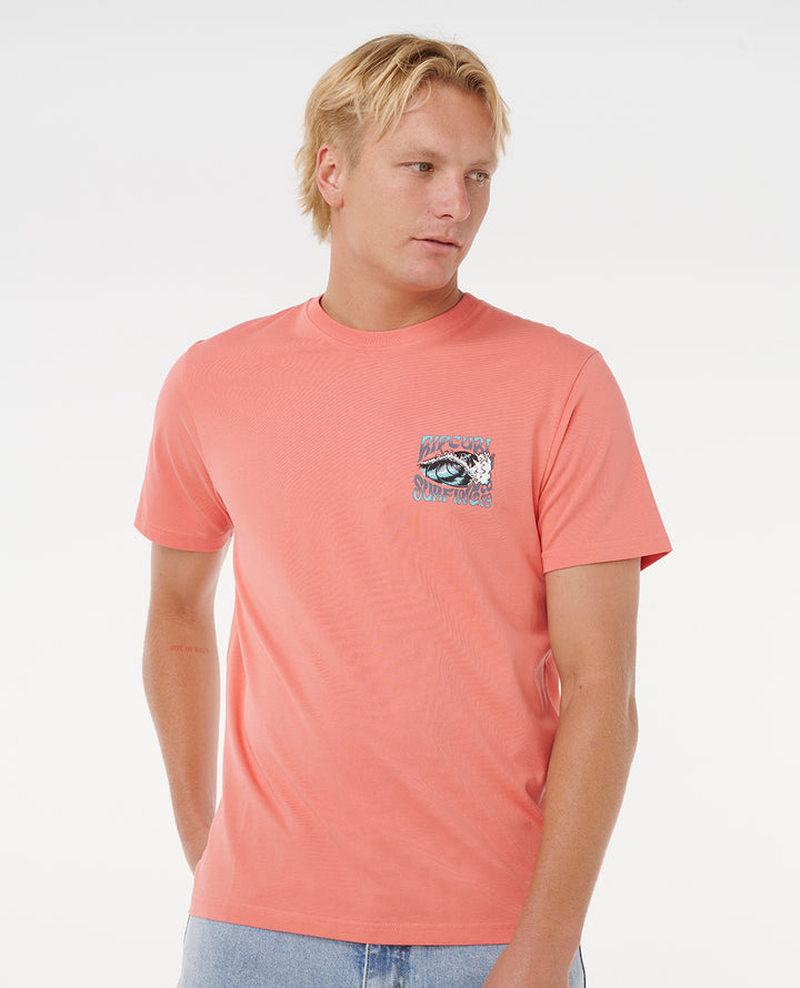 Rip Curl Men Hazed & Tubed Tee 0U6MTE