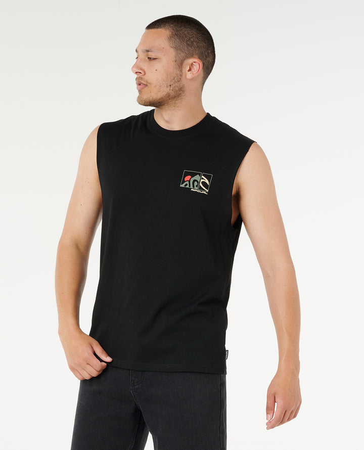 Rip Curl Men Vaporcool Search Peaks Muscle 0UMMTE