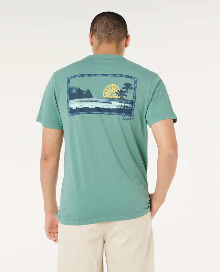 Rip Curl Men Mod Cali Sunset Tee 0URMTE