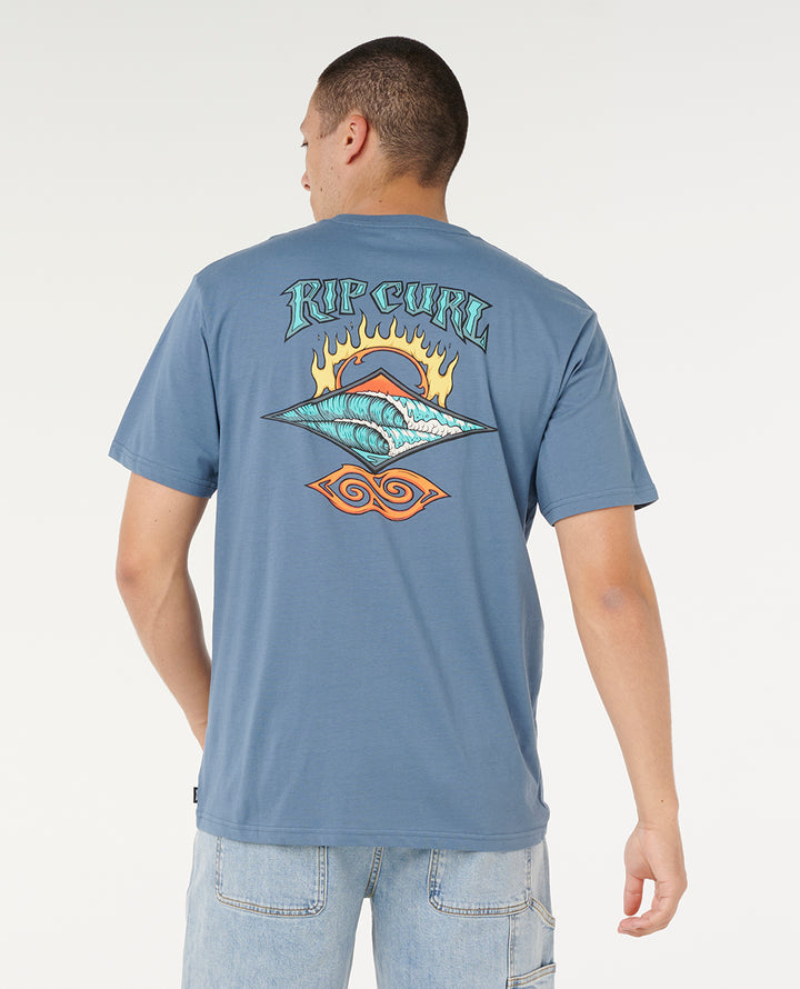 Rip Curl Men Dazed And Tubed Tee 0UTMTE