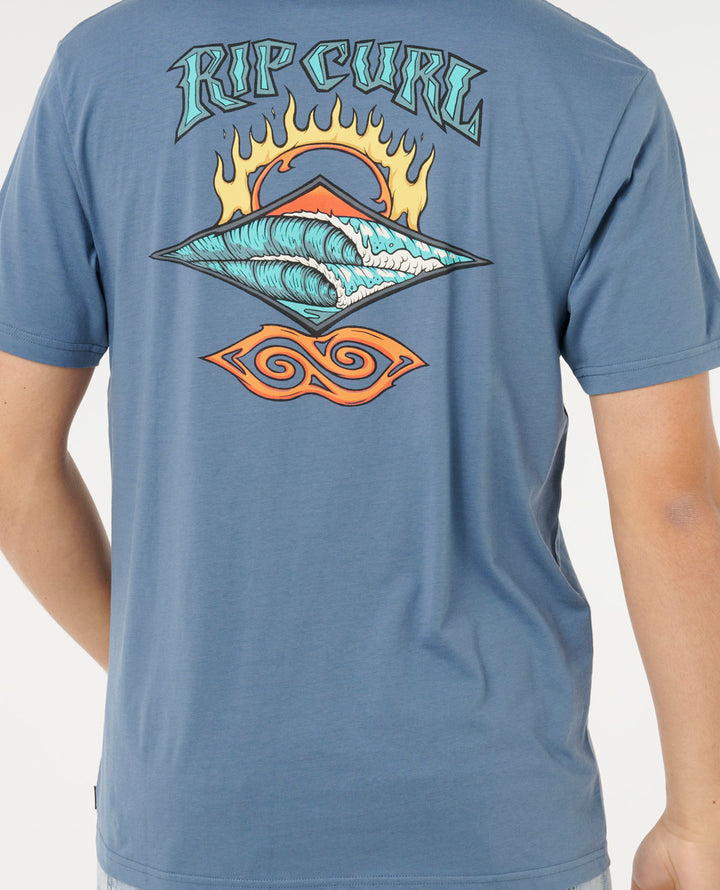 Rip Curl Men Dazed And Tubed Tee 0UTMTE