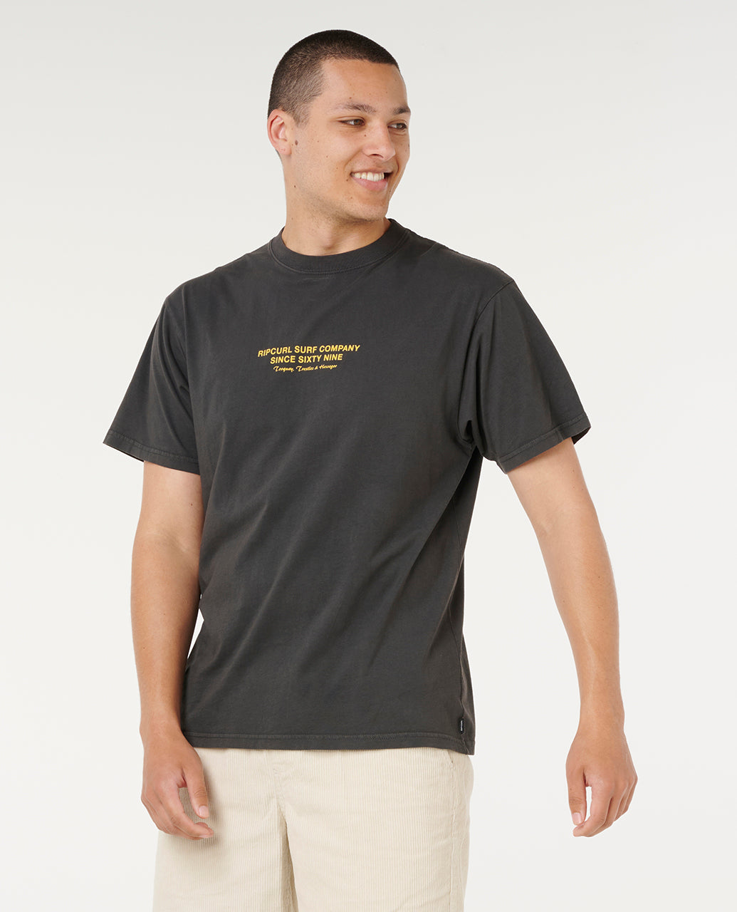 Rip Curl Men Mod Cali Medallion Tee 0WHMTE