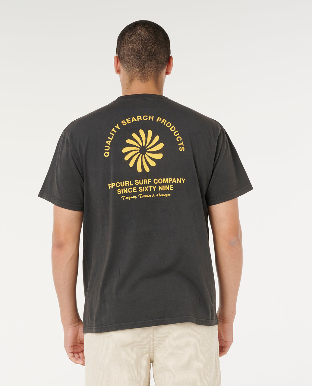 Rip Curl Men Mod Cali Medallion Tee 0WHMTE