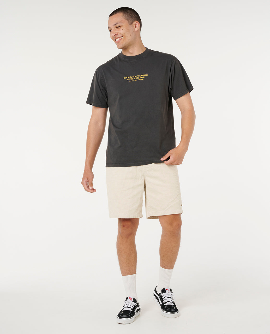 Rip Curl Men Mod Cali Medallion Tee 0WHMTE