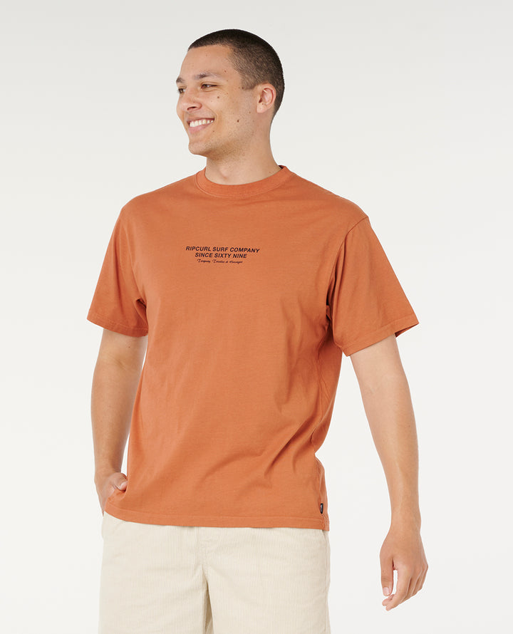 Rip Curl Men Mod Cali Medallion Tee 0WHMTE