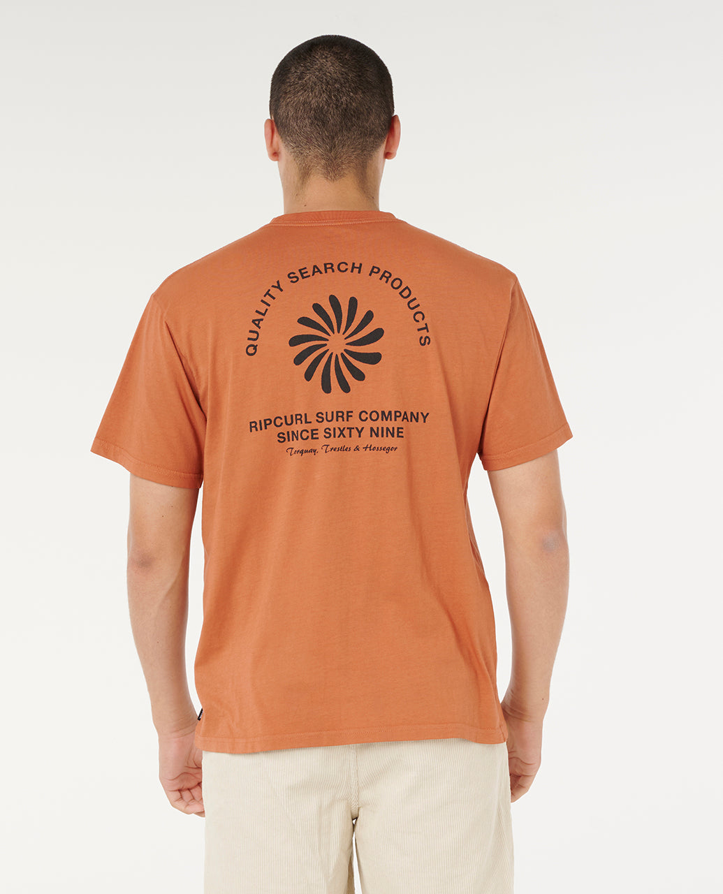 Rip Curl Men Mod Cali Medallion Tee 0WHMTE
