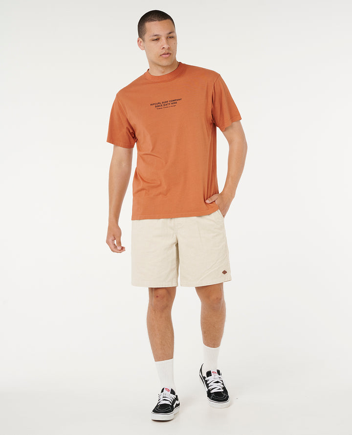Rip Curl Men Mod Cali Medallion Tee 0WHMTE
