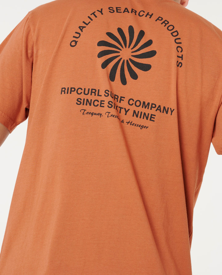 Rip Curl Men Mod Cali Medallion Tee 0WHMTE