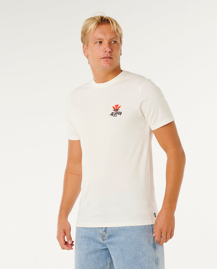 Rip Curl Men Hawaii Tapa Hex Tee 0X3MTE