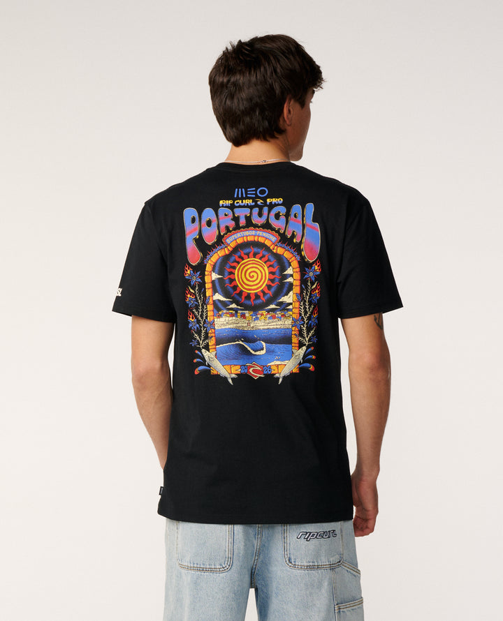 Rip Curl Men Meo Peniche Pro 26 Event Tee 0YFMTE