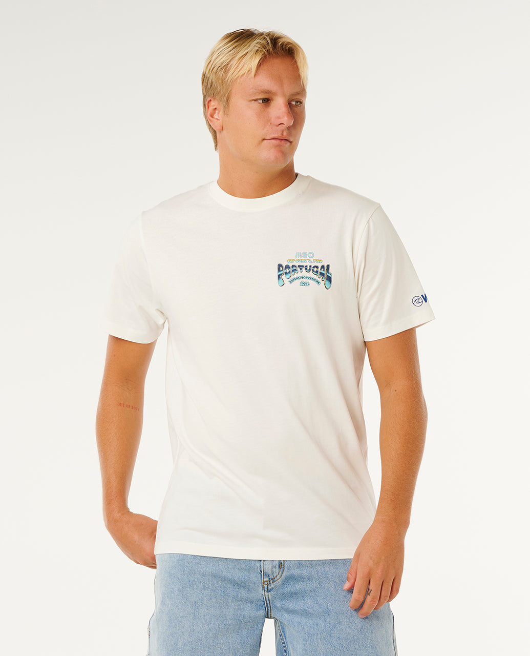 Rip Curl Men Meo Peniche Pro 26 Event Tee 0YFMTE