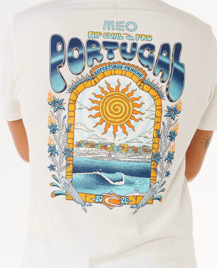 Rip Curl Men Meo Peniche Pro 26 Event Tee 0YFMTE