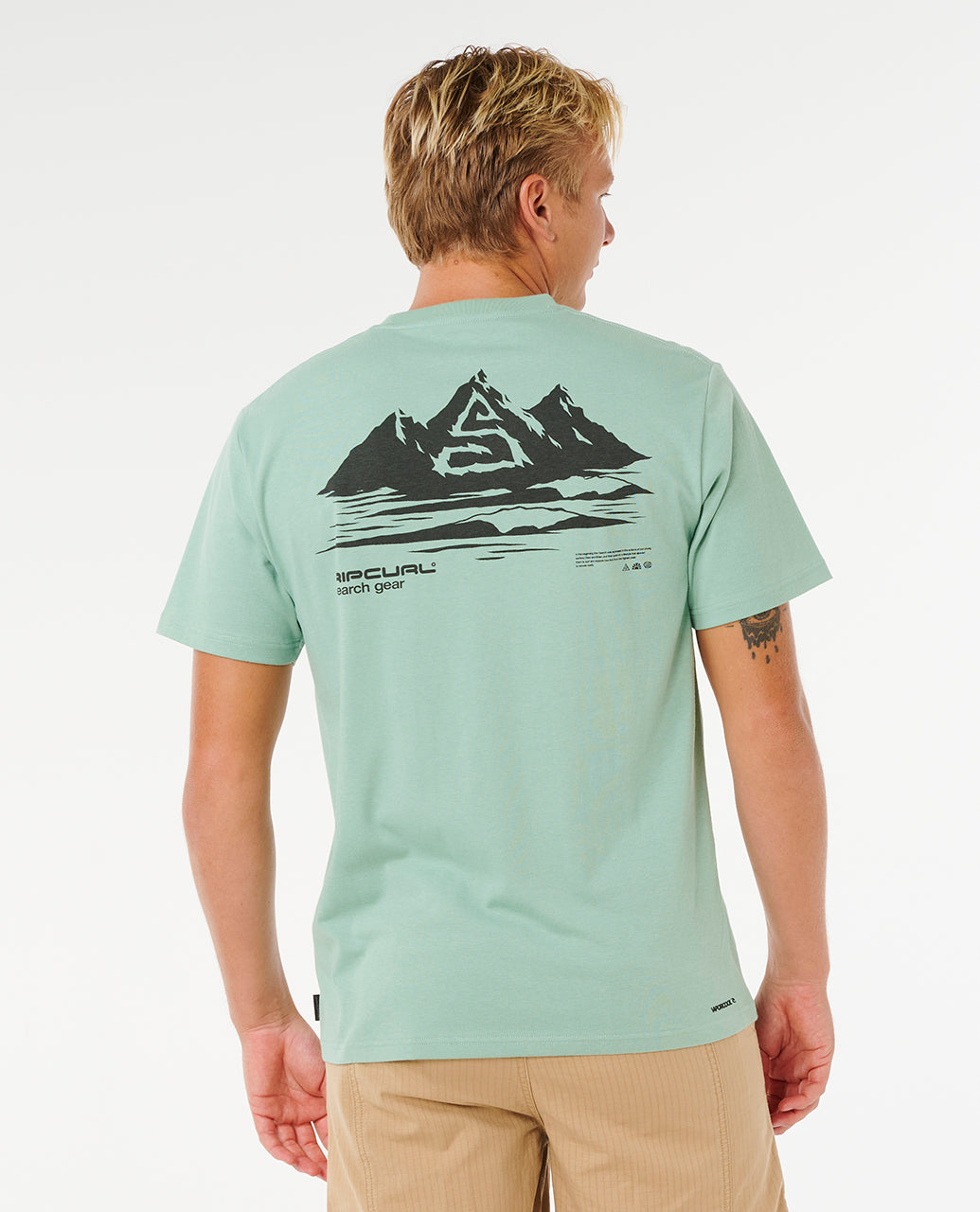 Rip Curl Men Vaporcool Search Peak Tee 0YVMTE
