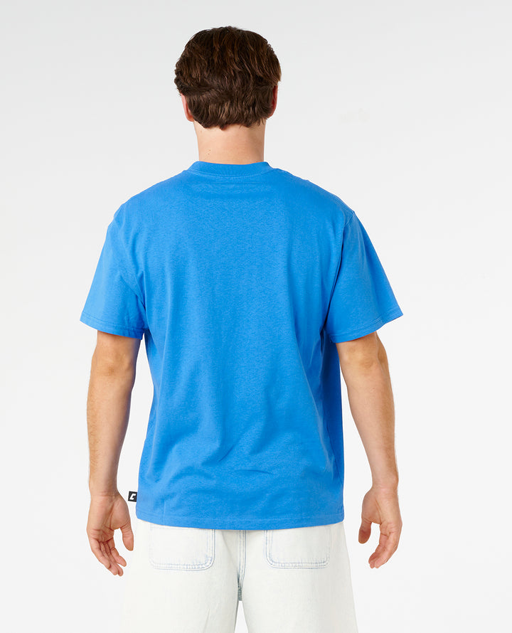 Rip Curl Men Liquid Trips Slant Tee 0ZAMTE