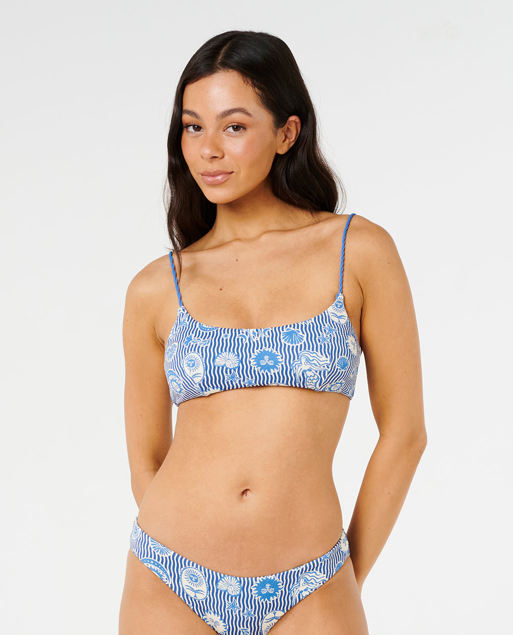 Rip Curl Women Catalina Waves Bralette 0ZAWSW