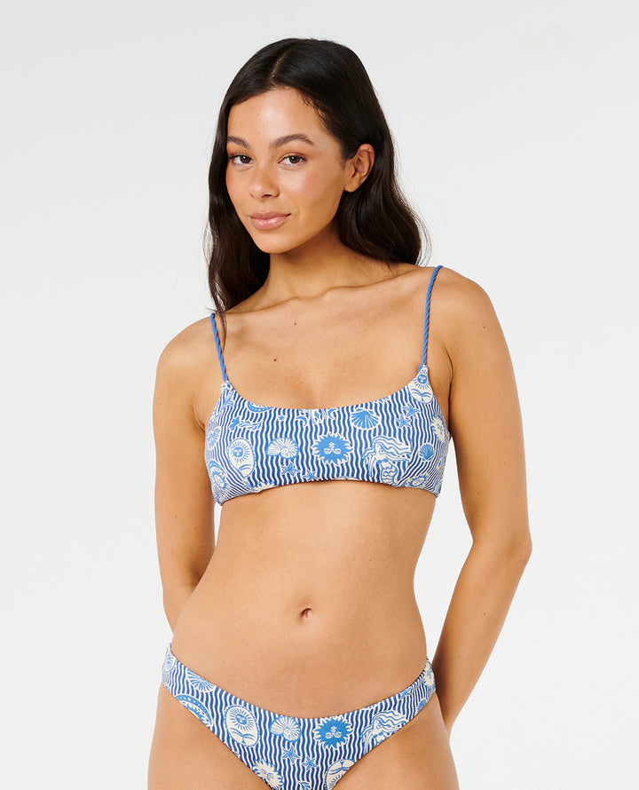 Rip Curl Women Catalina Waves Bralette 0ZAWSW