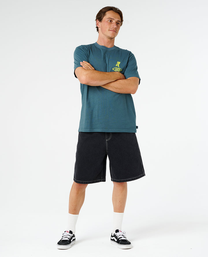 Rip Curl Men Liquid Trips Destroy Tee 0ZEMTE