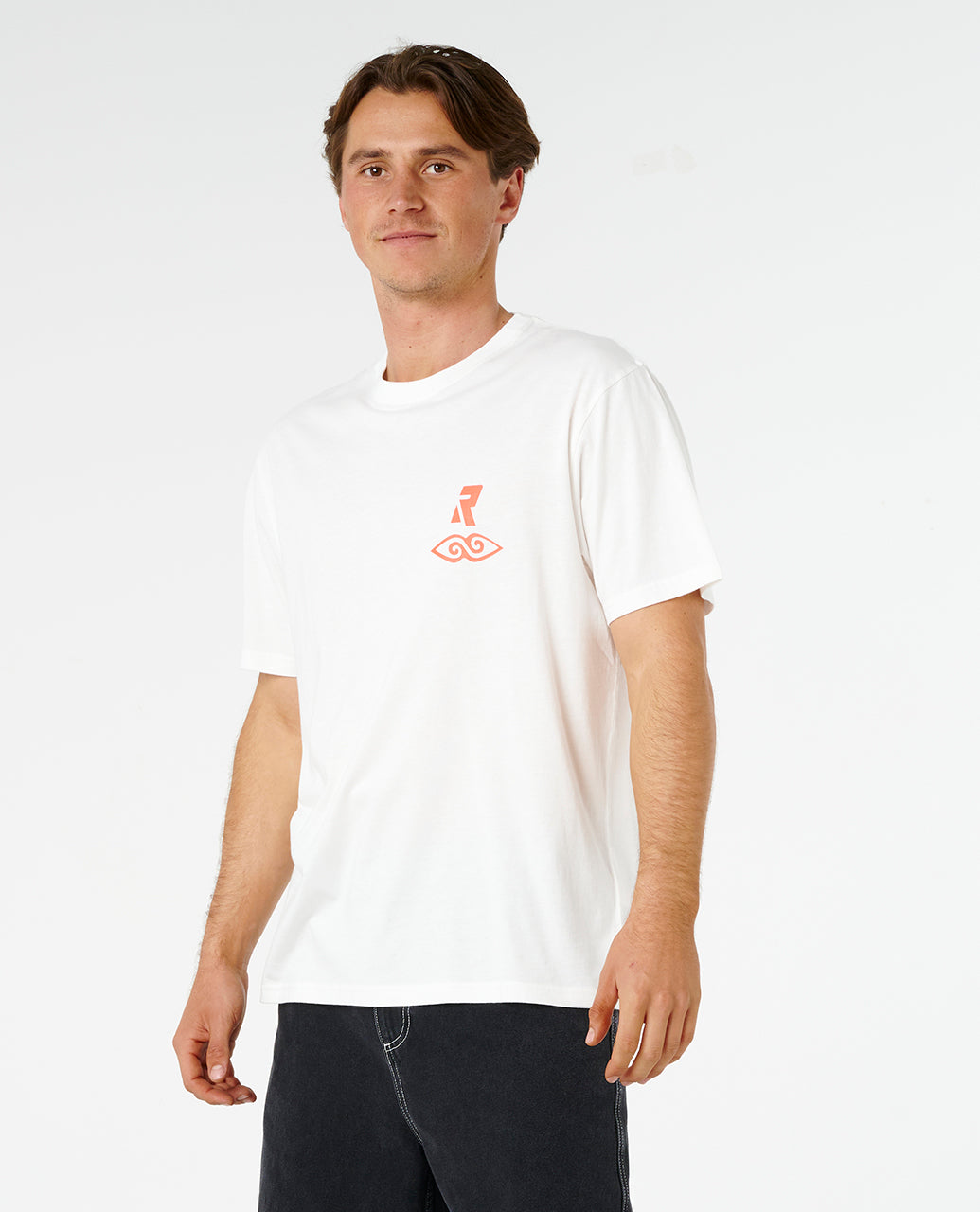 Rip Curl Men Liquid Trips Destroy Tee 0ZEMTE