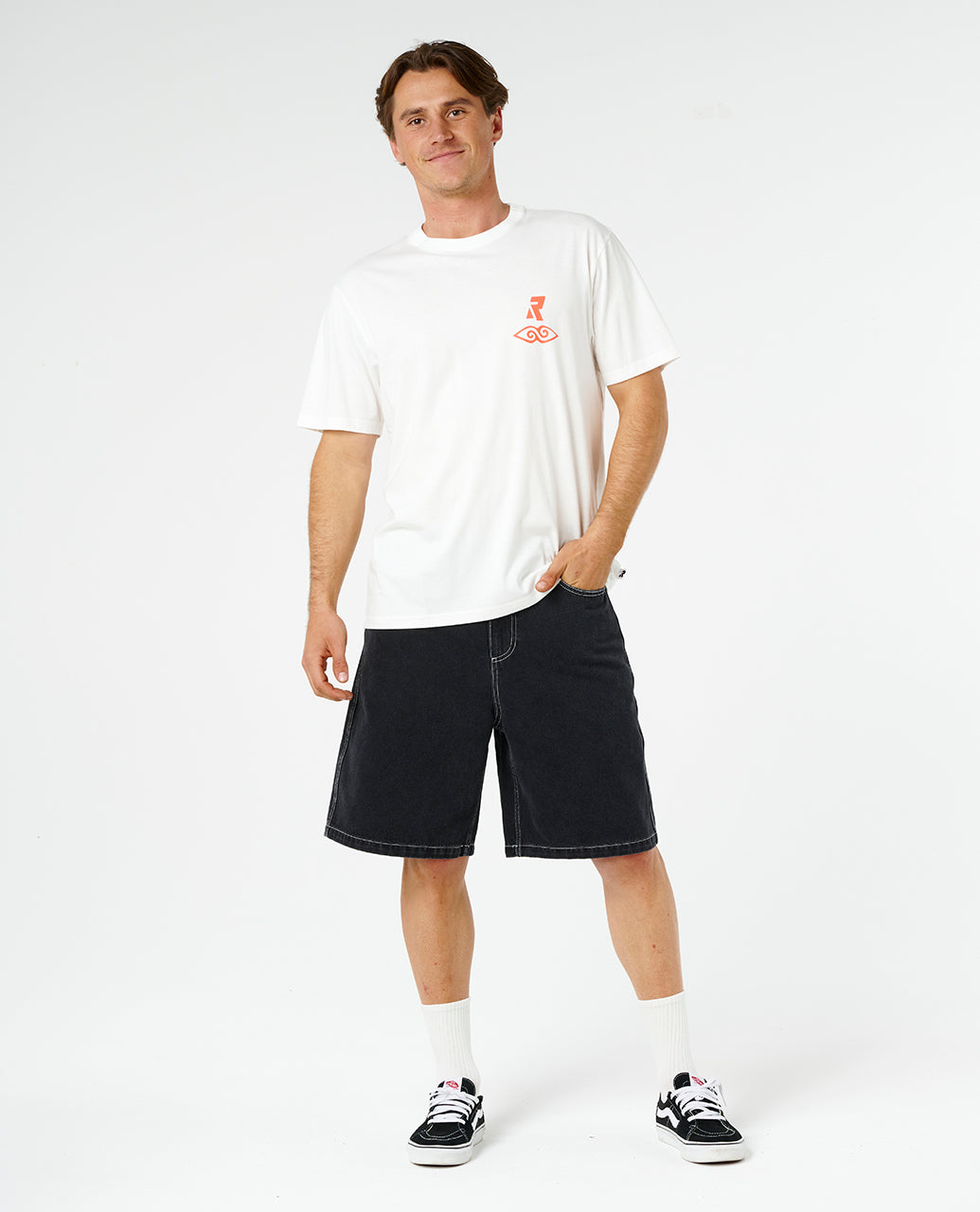 Rip Curl Men Liquid Trips Destroy Tee 0ZEMTE