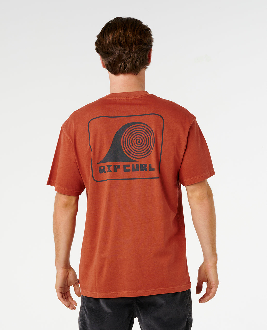 Rip Curl Men Aots Rolling Wave Tee 0ZFMTE