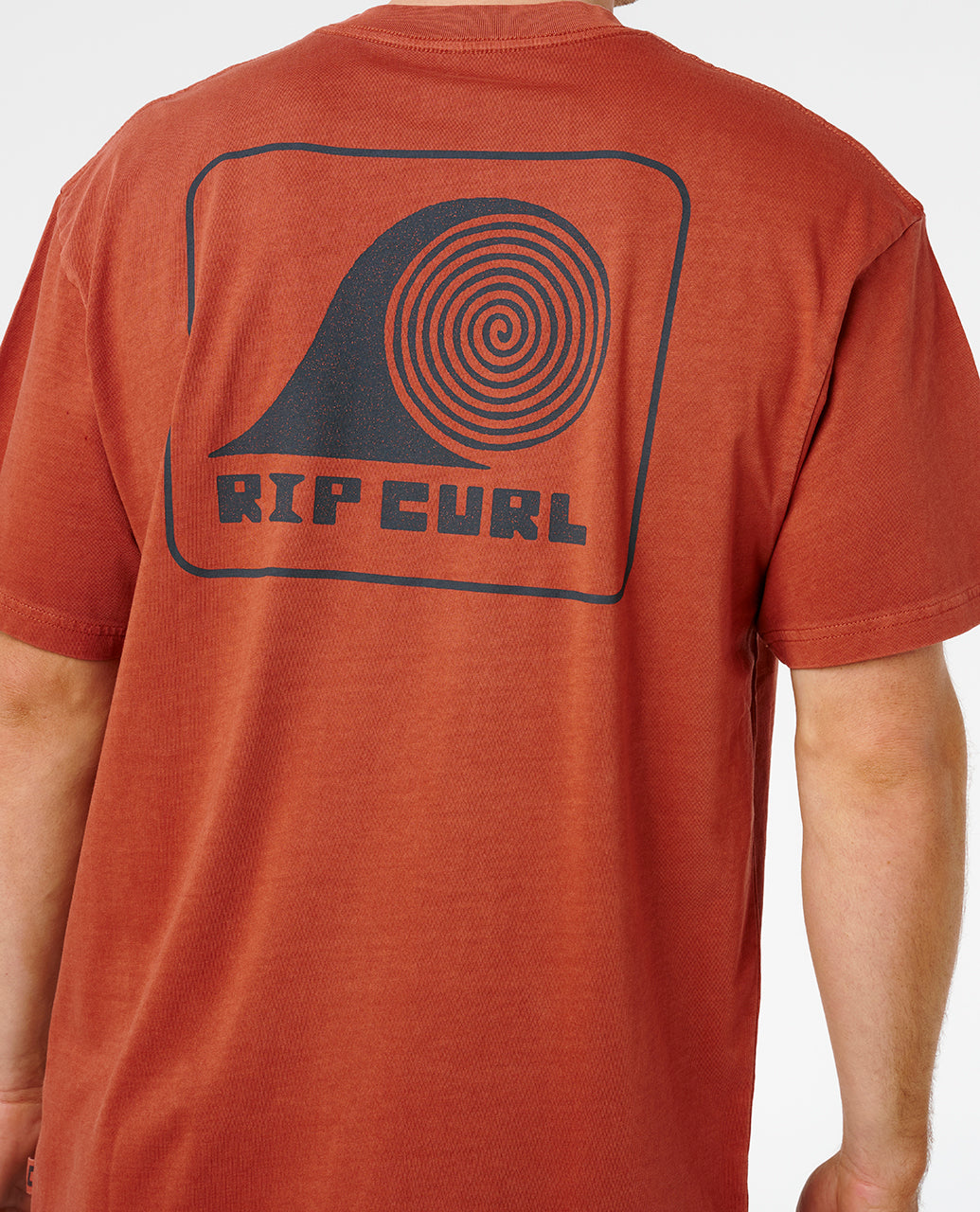 Rip Curl Men Aots Rolling Wave Tee 0ZFMTE