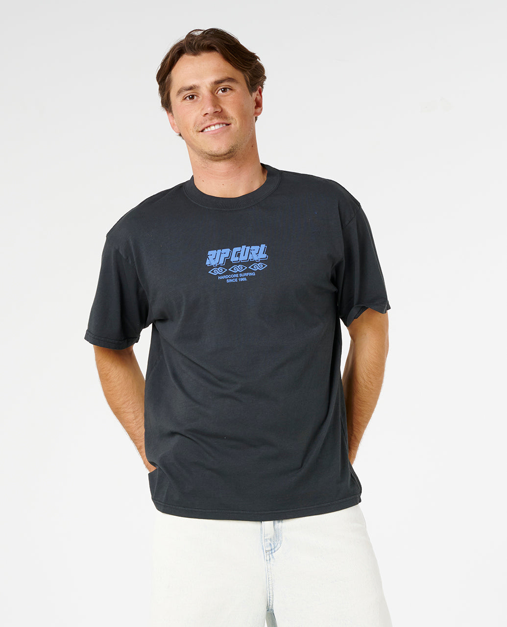 Rip Curl Men Liquid Trips Ripper Tee 0ZHMTE