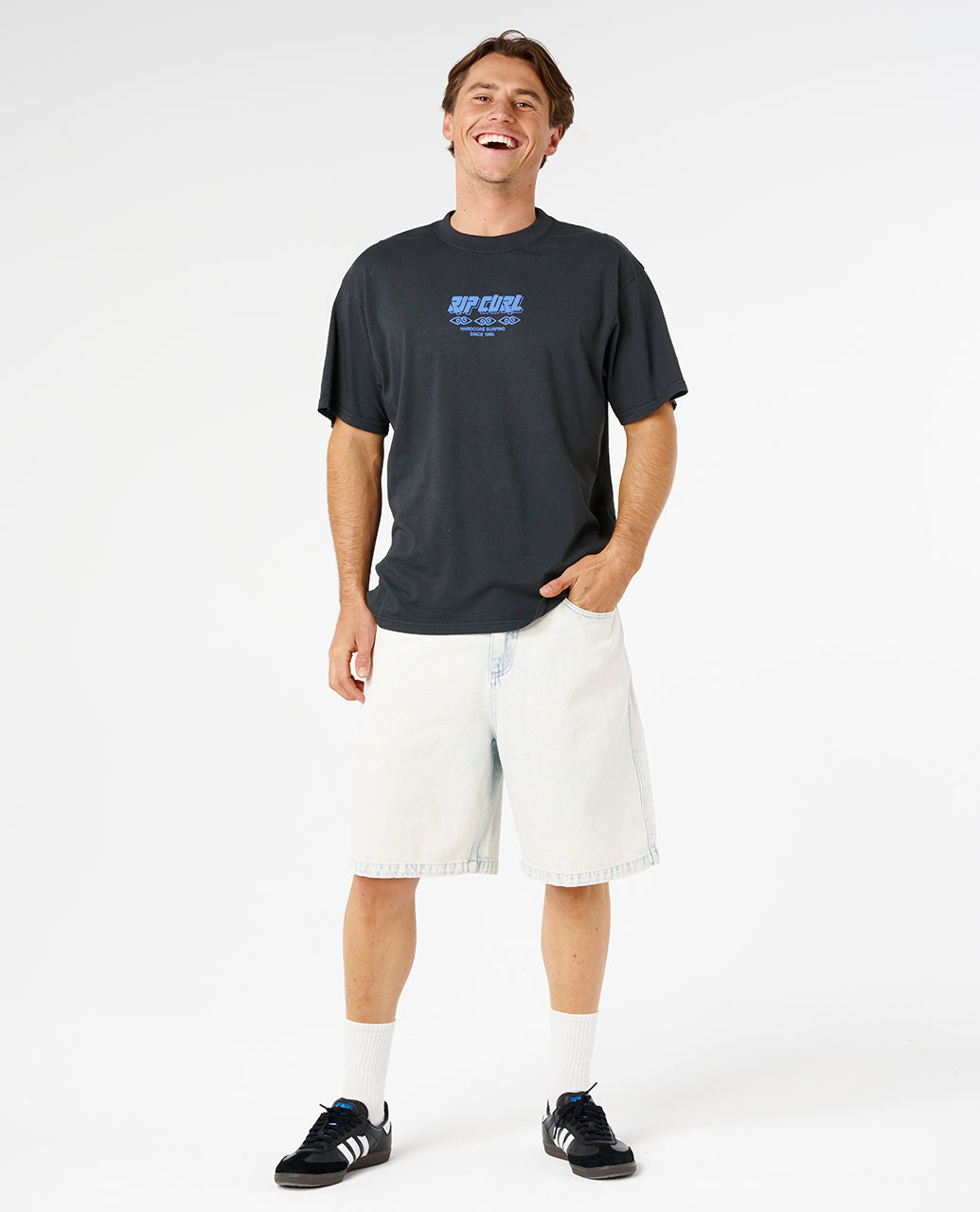 Rip Curl Men Liquid Trips Ripper Tee 0ZHMTE