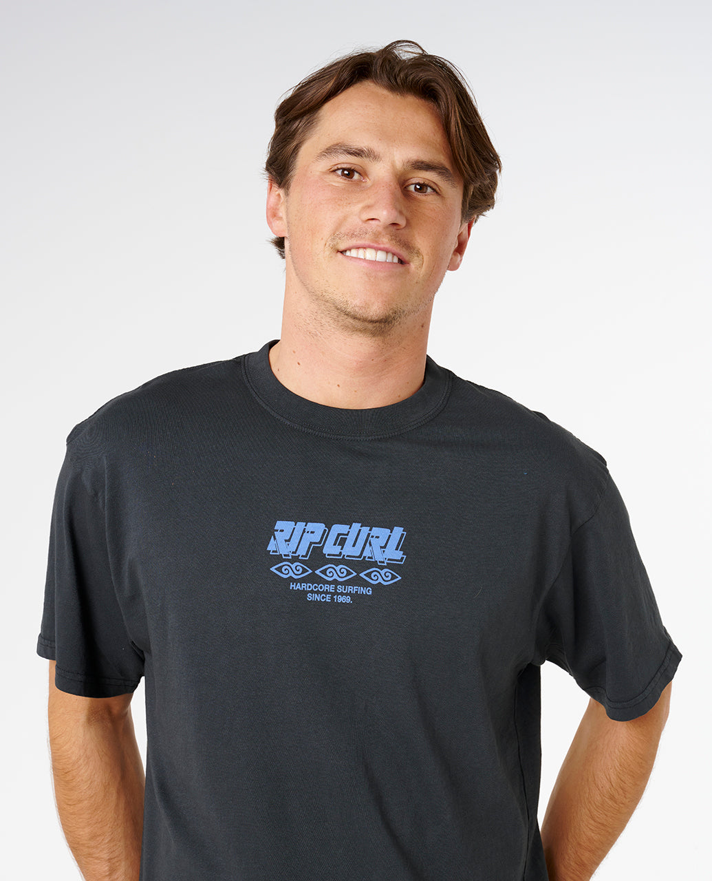 Rip Curl Men Liquid Trips Ripper Tee 0ZHMTE