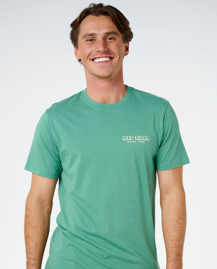 Rip Curl Men Aots Sailboat Tee 0ZIMTE