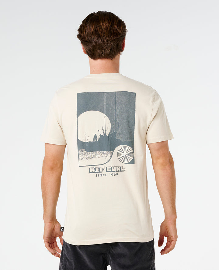Rip Curl Men Aots Sailboat Tee 0ZIMTE