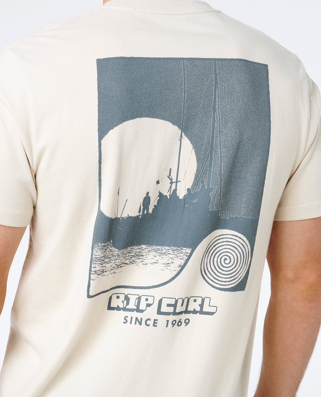 Rip Curl Men Aots Sailboat Tee 0ZIMTE