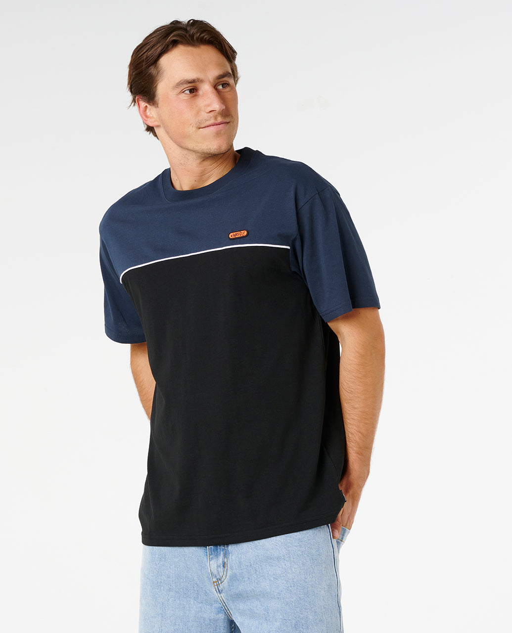 Rip Curl Men Halfa Panel Beater Tee 0ZJMTE